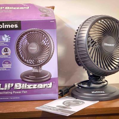 Holmes Lil' Blizzard Desk Fan