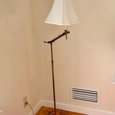 Vintage Adjustable Arm Floor Lamp