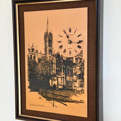 Truro Cathedral Wall Clock 