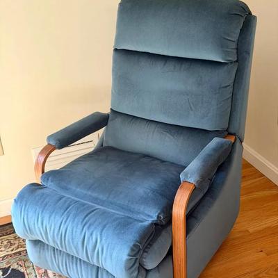 Blue Recliner 