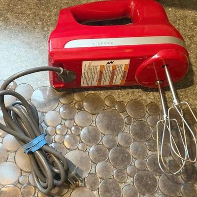Kitchen Aid 5 Speed Hand Mixer 