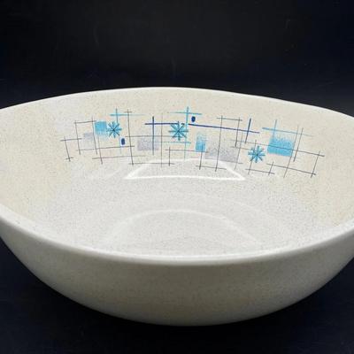 Franciscan "Oasis" Atomic Starburst Serving Bowl