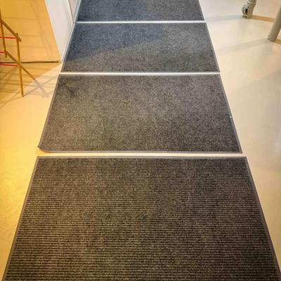 (4) Like-New Black Rubber & Textured Floor Mats