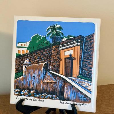 San Juan Puerto Rico Decorative Tile