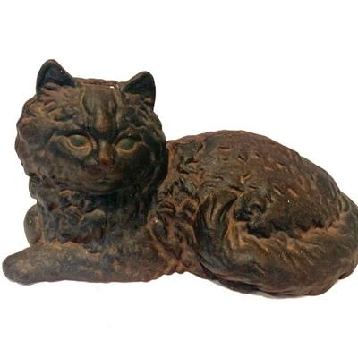 Sale Photo Thumbnail #42: 10 " cast iron cat