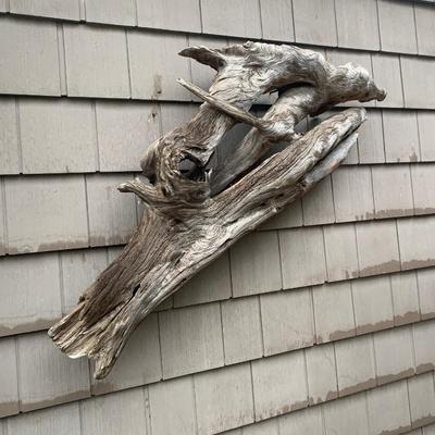 Sale Photo Thumbnail #75: As found wooden sculpture