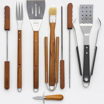 Premium 10-Piece Mixed Grilling & Seafood Tool Set