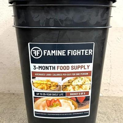 Famine Fighter 3-Month Emergency Food Supply (Bucket 5 of 5)