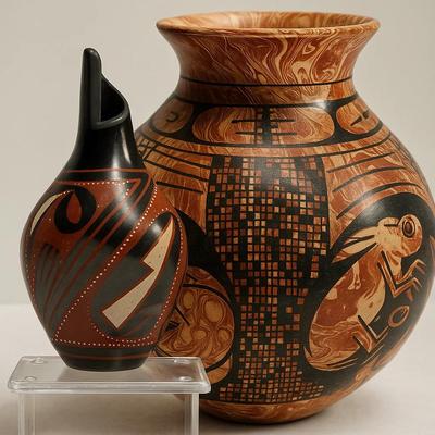 Two Masters of Mata Ortiz Pottery