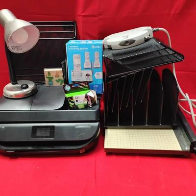 HP OfficeJet Printer 5258, Black Metal Organization And More