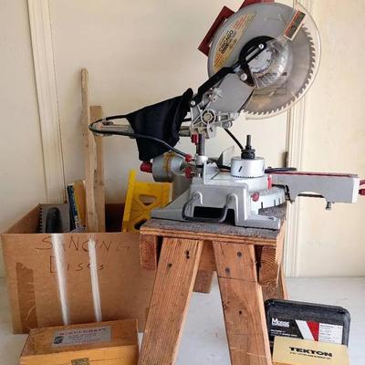 Chicago 10" Compound Slide Miter Saw And More