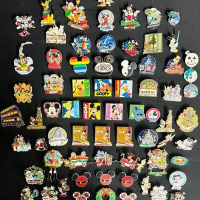 69 Disney Pins Including 12 Limited Edition Pins