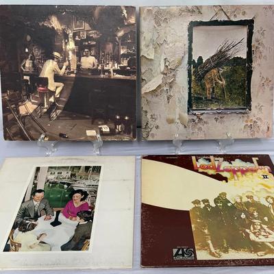 (4) Led Zeppelin Albums – Presence, In Through the Out Door, Led Zeppelin II & IV, Gatefolds & More