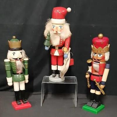 Hand Made Erzgebirge Santa Claus Nutcracker +