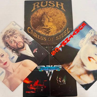 Van Halen, Santana, Rush, The Beatles + More 12” Vinyl Records!