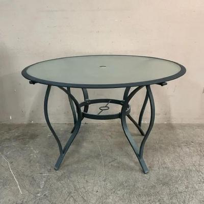 Round Aluminum Patio Table 