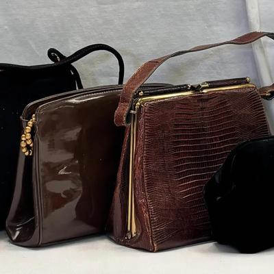 Collection of Vintage Clutches and Handbags