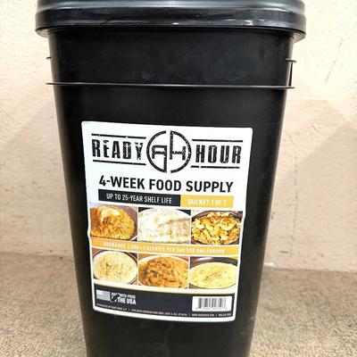 Ready Hour 4-Week Emergency Food Supply Bucket (Bucket 1 of 2)