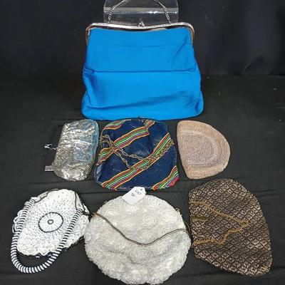 Vintage Evening Bag Collection – Beaded, Mesh & Fabric Purses