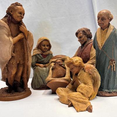 Vintage "FE" Nativity Set (1981)