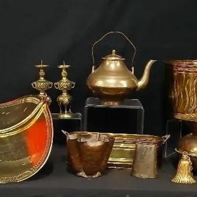 Brass & Copper Decor