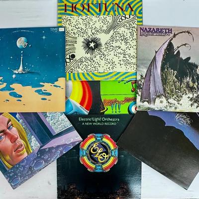 Vintage Collectible Rock N Roll 12” Vinyl Records! 