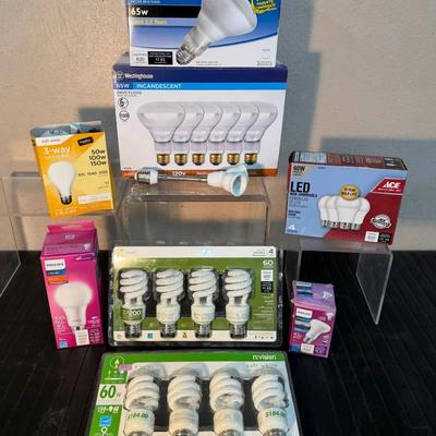 Household Light Bulbs – New in Packaging & Used 