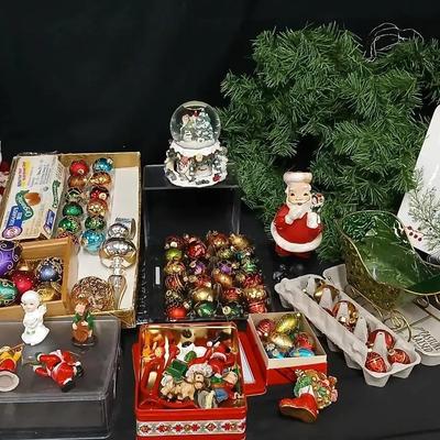 5 Boxes -Vintage Christmas + July 4th Deco 