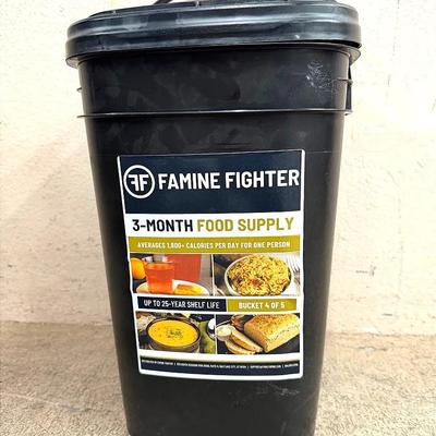 Famine Fighter 3-Month Emergency Food Supply Bucket (Bucket 4 of 5)