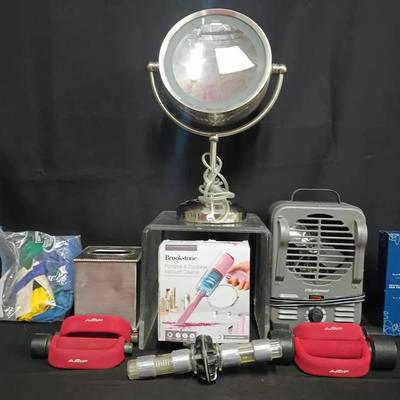 Mixed Household & Personal Care W/ Lighted Mirror