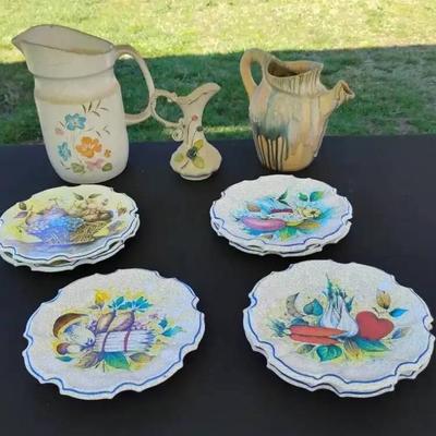 St1110 italian country vintage kitchen ware