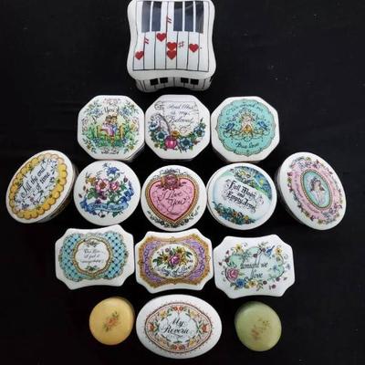 St1080 vintage franklin porcelain music boxes and more