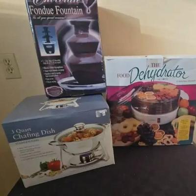 St1133 chafing dish dehydrator and fondue fountain