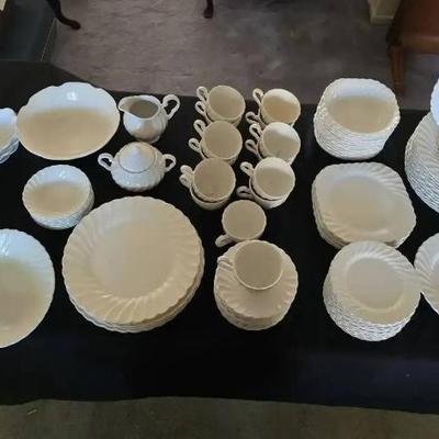St1142 snow white regency iron stone dishware and more