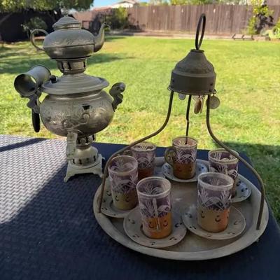 St1047 moroccan tea service