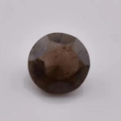 0.4 Carat Natural Round Smokey Quartz - Likely Unheated
