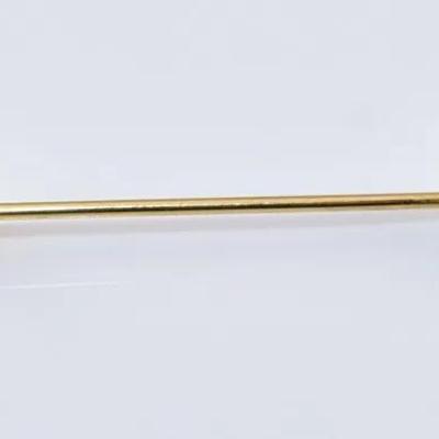 Marquis Garnet Vintage 12k Gold-Filled Stick Pin
