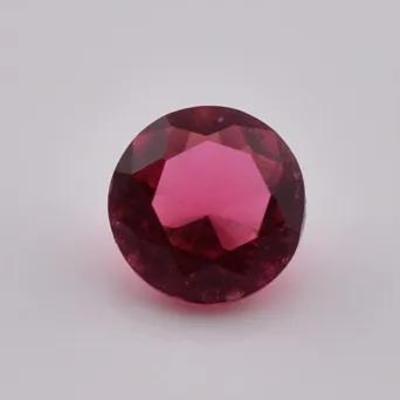 0.5 Carat Red Round