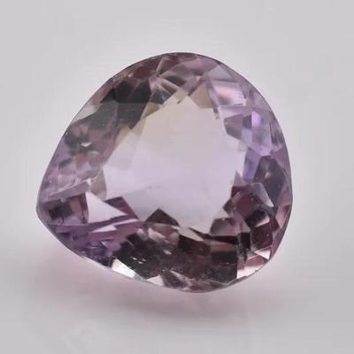 11.9 Carat Natural Unheated Pear Ametrine