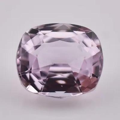3.4 Carat Natural Unheated Cushion Pink Kunzite - VVS