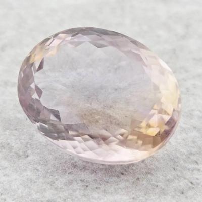 26.2ct Unheated Natural Oval Cut Ametrine