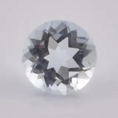 0.3 Carat Natural Round Aquamarine - Likely Unheated