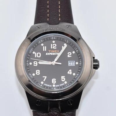Timex - Expedition Watch W/ Leather Strap - WR100M