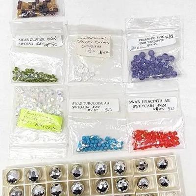 Swarovski Crystal Beads - Cube, Bicone, Faceted Rounds - Turquoise, Tanzanite And More!