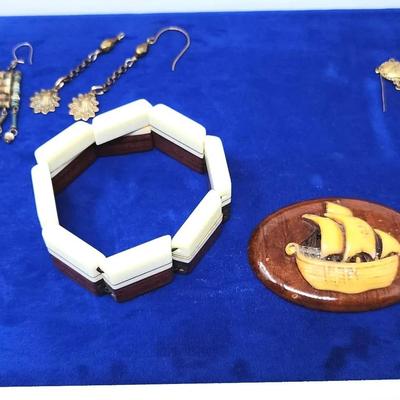 Jewelry - Odds And Ends - Broken And Missing Pieces #1, MCM Jewelry Box Included!