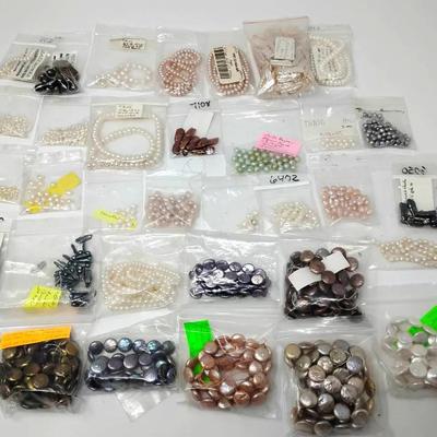 String & Loose Pearls: Freshwater & Cultured