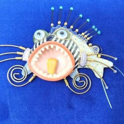 Cynthia Chuang Jewelry 10 - Fish Brooch