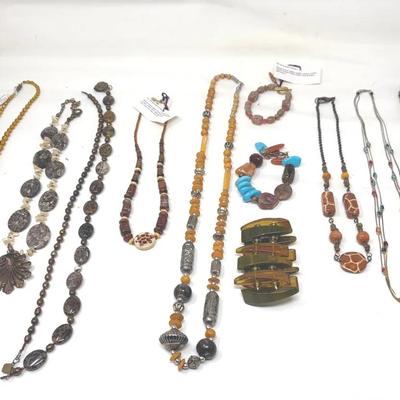 Natural Stone Jewelry: Shades of Brown