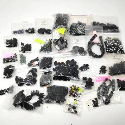 Variety Beads: Black 