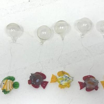 Lampwork Glass Fish Set
